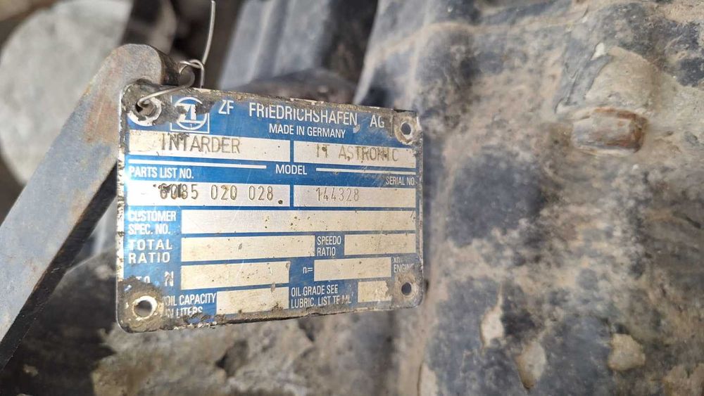 Cutie de viteze automata ZF cu intarder de MAN sau Daf EURO 3