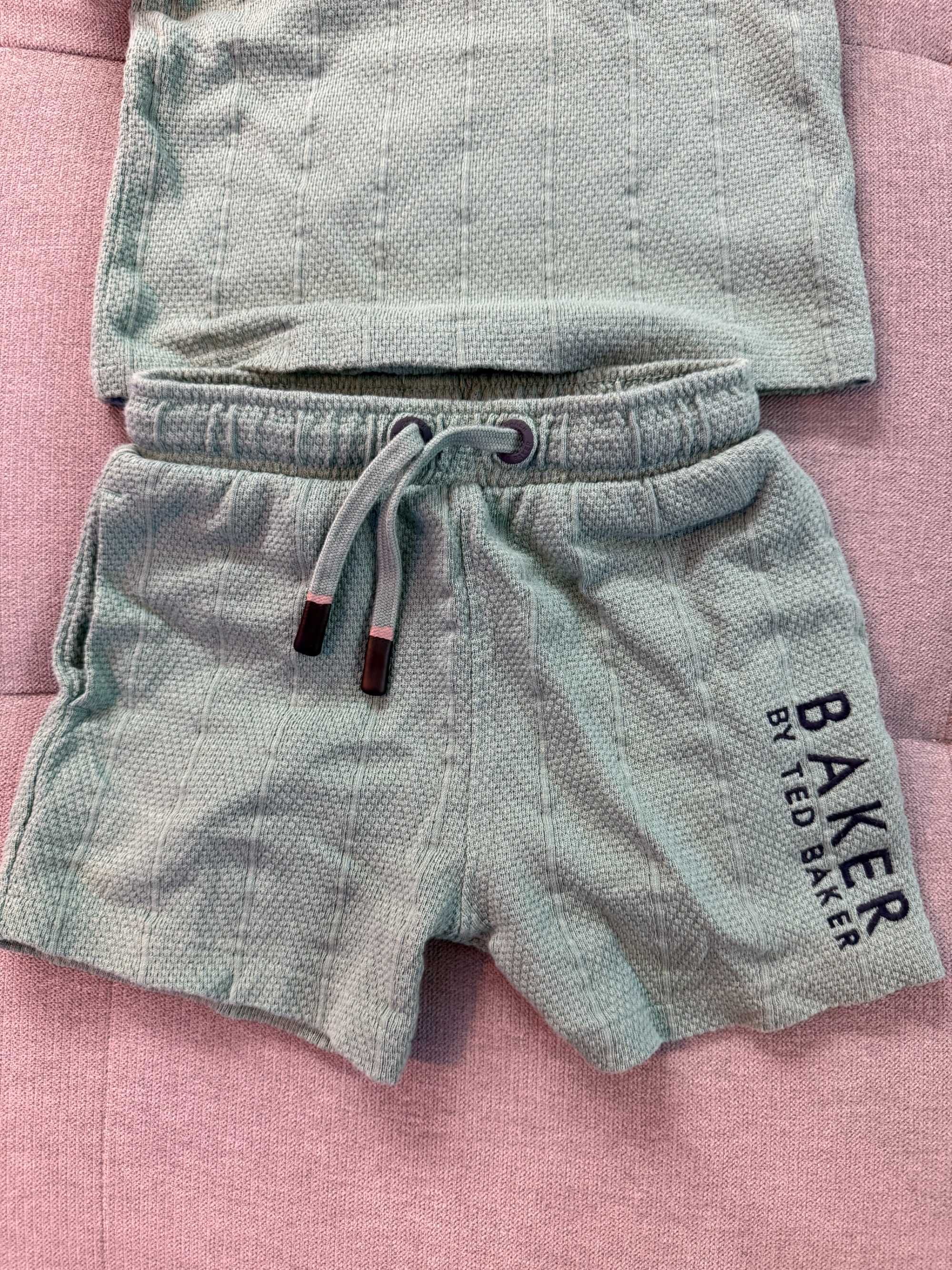 Set vara Ted Baker premium verde, băiat, M86, 12-18 Luni