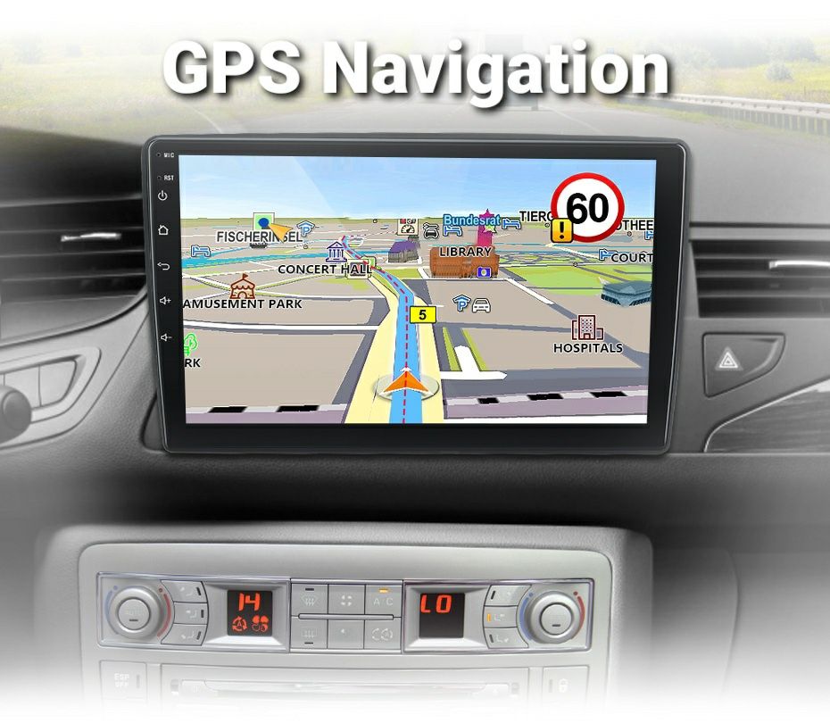 Navigatie Android dedicata CITROEN C5 (2008-2017)