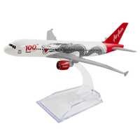 Macheta avion Air Asia Dragon A320 / metal / 16 cm