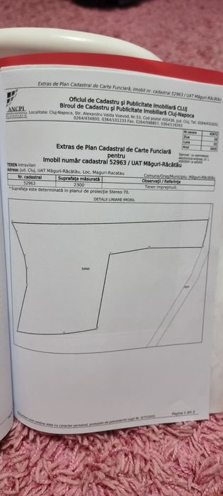 Vand teren intravilan in Măguri Răcătău