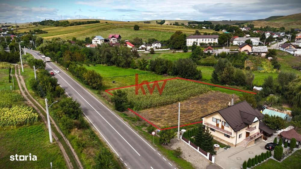 Teren Intravilan de 2451 MP - Bunesti, Suceava