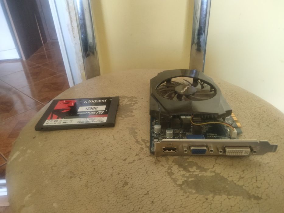 Placa Video Nvidia GT 730 2gb Ssd Kingston 128gb