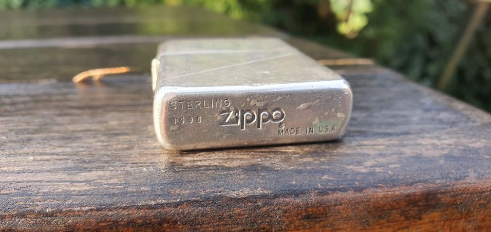 Zippo 1995 sterling argint