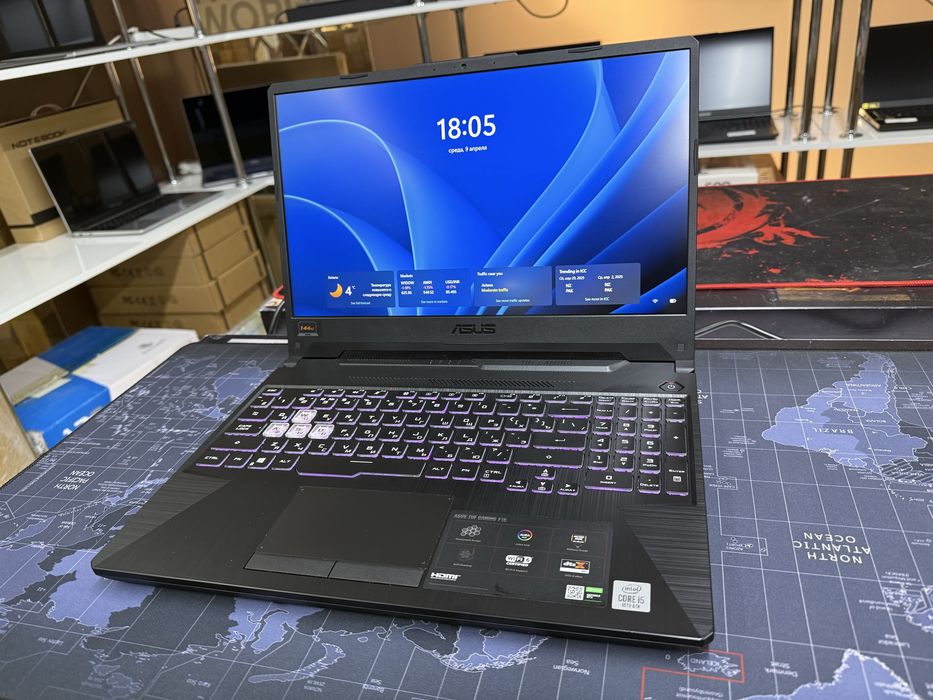 Игровой Asus TUF Gaming F15 Core i5-10300H/8Gb/512Gb/GTX1650Ti