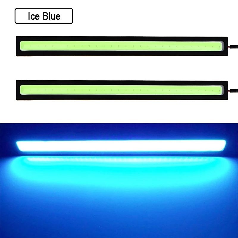 Banda Led lumini zi DRL alb / ice bleu 12W