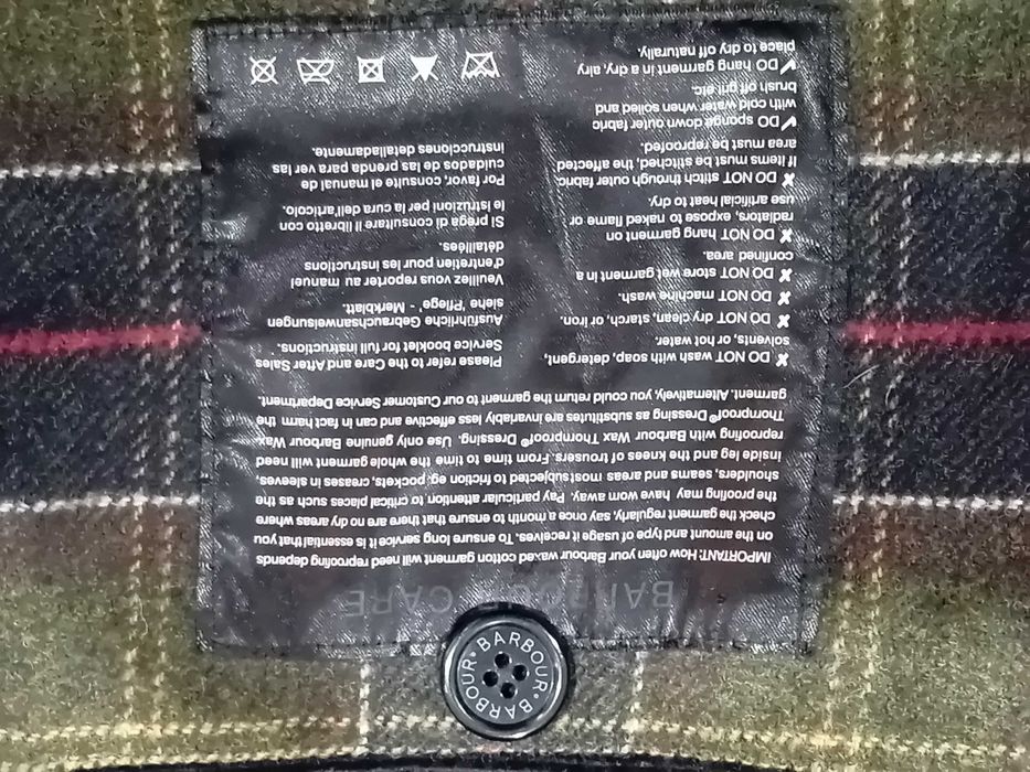 Barbour MWX0462BK71 Coater Large 1003615, The Original Barbour Tartan
