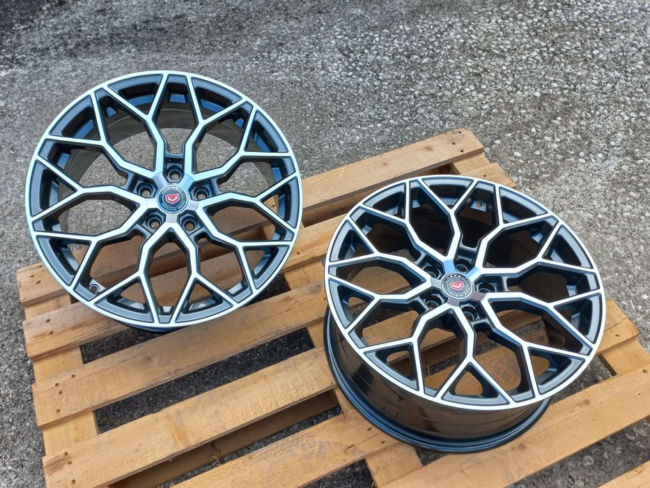 18.5х112 Vossen Hf02 Audi Mercedes Vw Seat Škoda 8j et40 Gunmetal Pols
