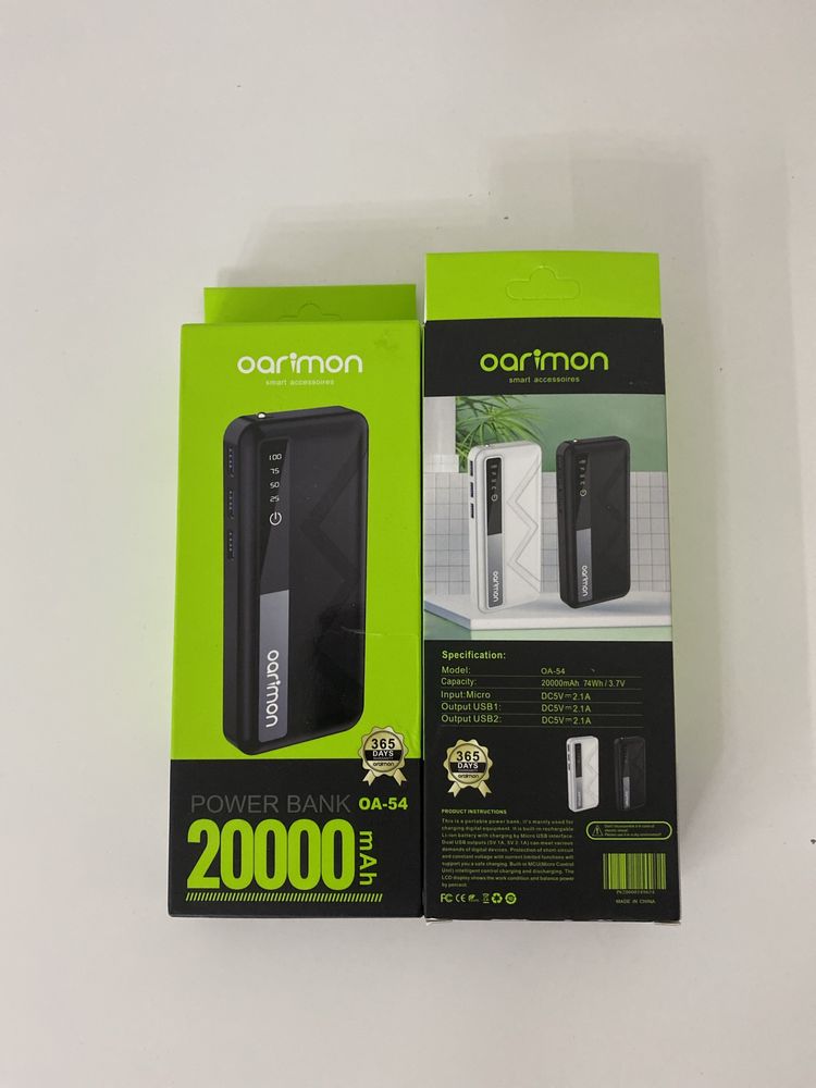 Power Bank 20 000 mAh | Aartmon | Быстрая зарядка | Новый