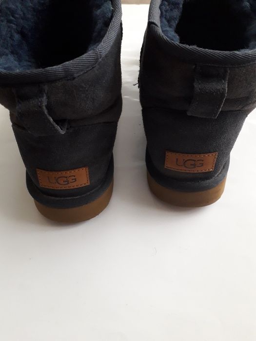Cizme UGG Classic mini II navy blue marimea 39 originale