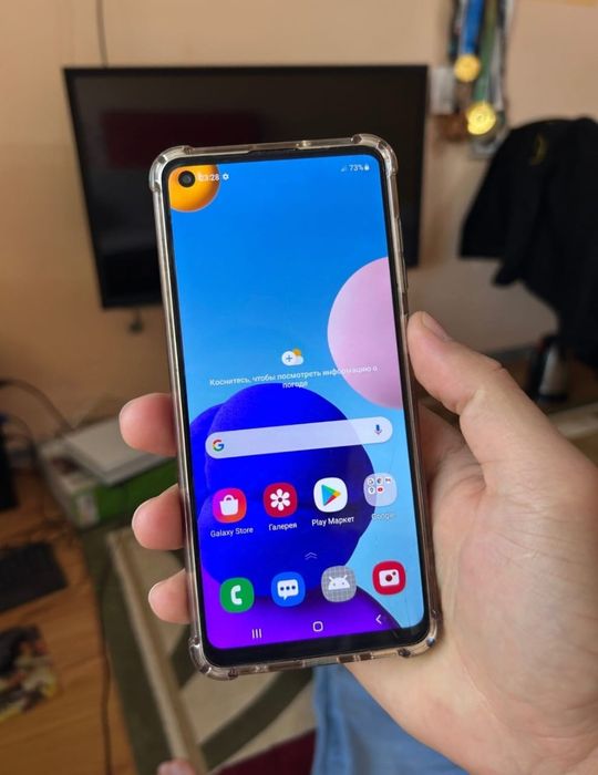 Samsung Galaxy A21s NFC всё работает