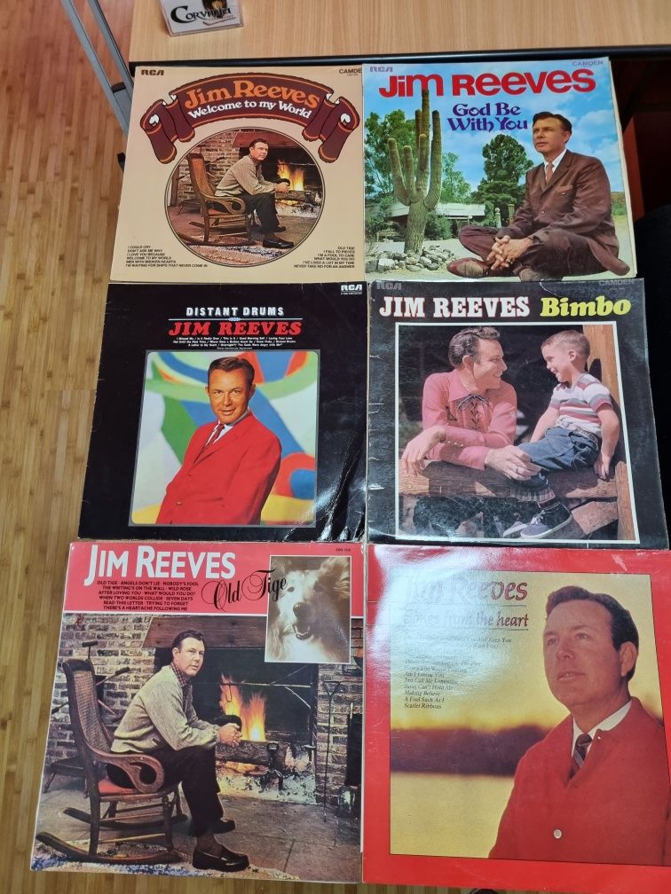 Discuri vinil Jim Reeves (muzică country)