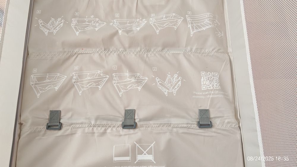 Бебешка сгъваема кошара LUPILU за 120/60