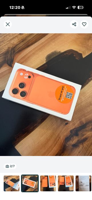 ***URGENT*** 17 pro cosmic orange 246