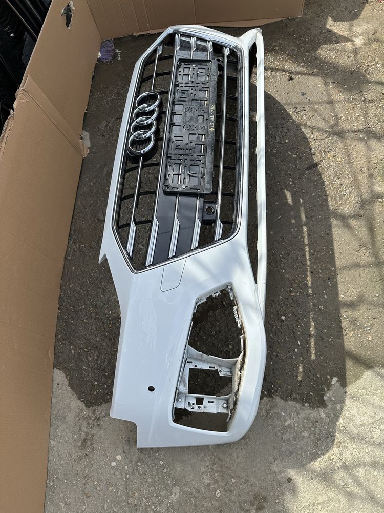 Bară față grilă radiator audi a 4.b9.facelift.cod:8w0853651.df.