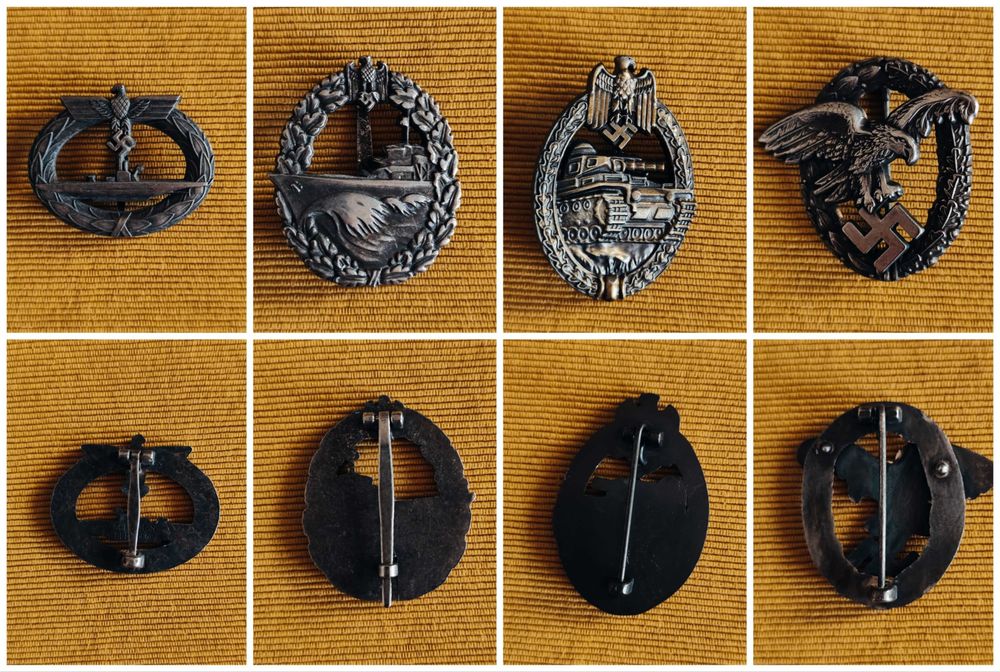 Diverse scuturi decoratii germane ww2