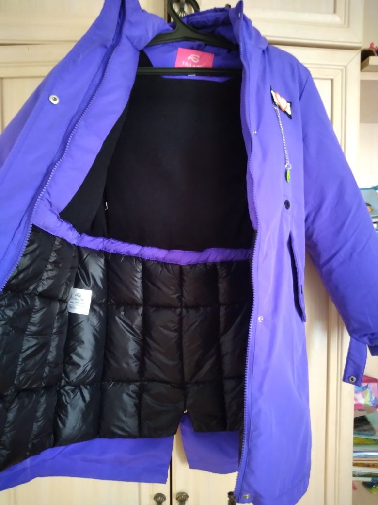 Куртки Зима На девочку 134 см