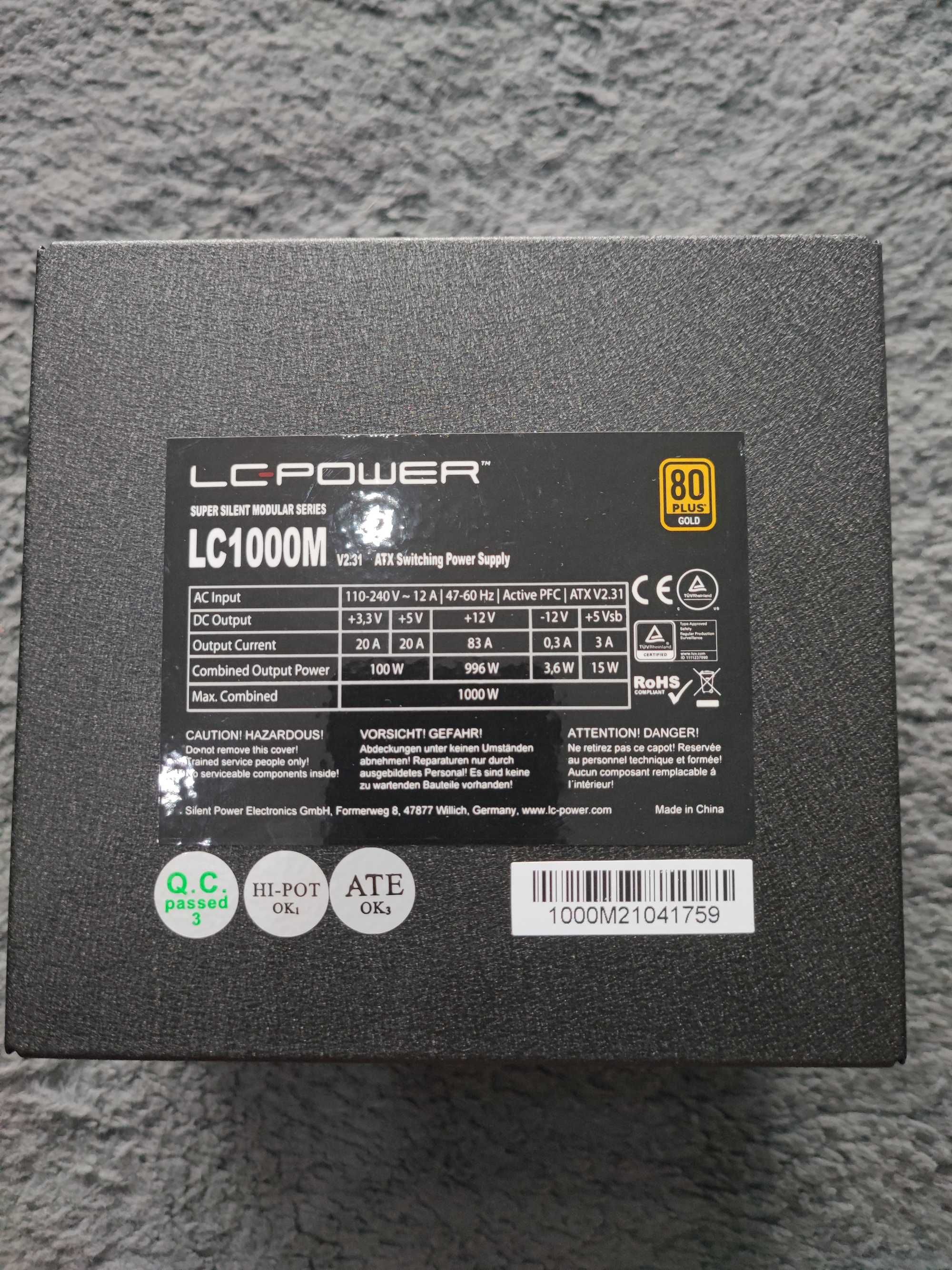 Захранване ATX PSU 1000W Модулно
