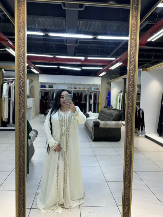 Платье с накидкой двойка ! Из Эмиратов! Ручная работа!