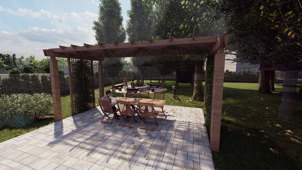 Randari 3D, Modelare 3D, Proiectare gradini si spatii verzi