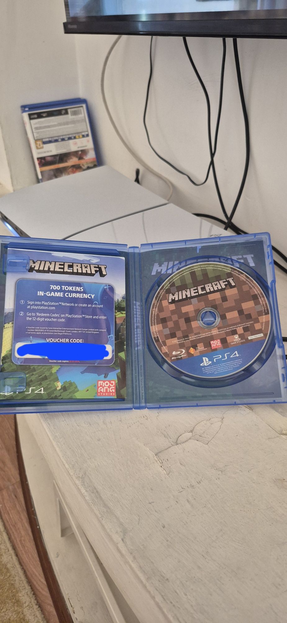 Диск Minecraft PS 4 PS 5
