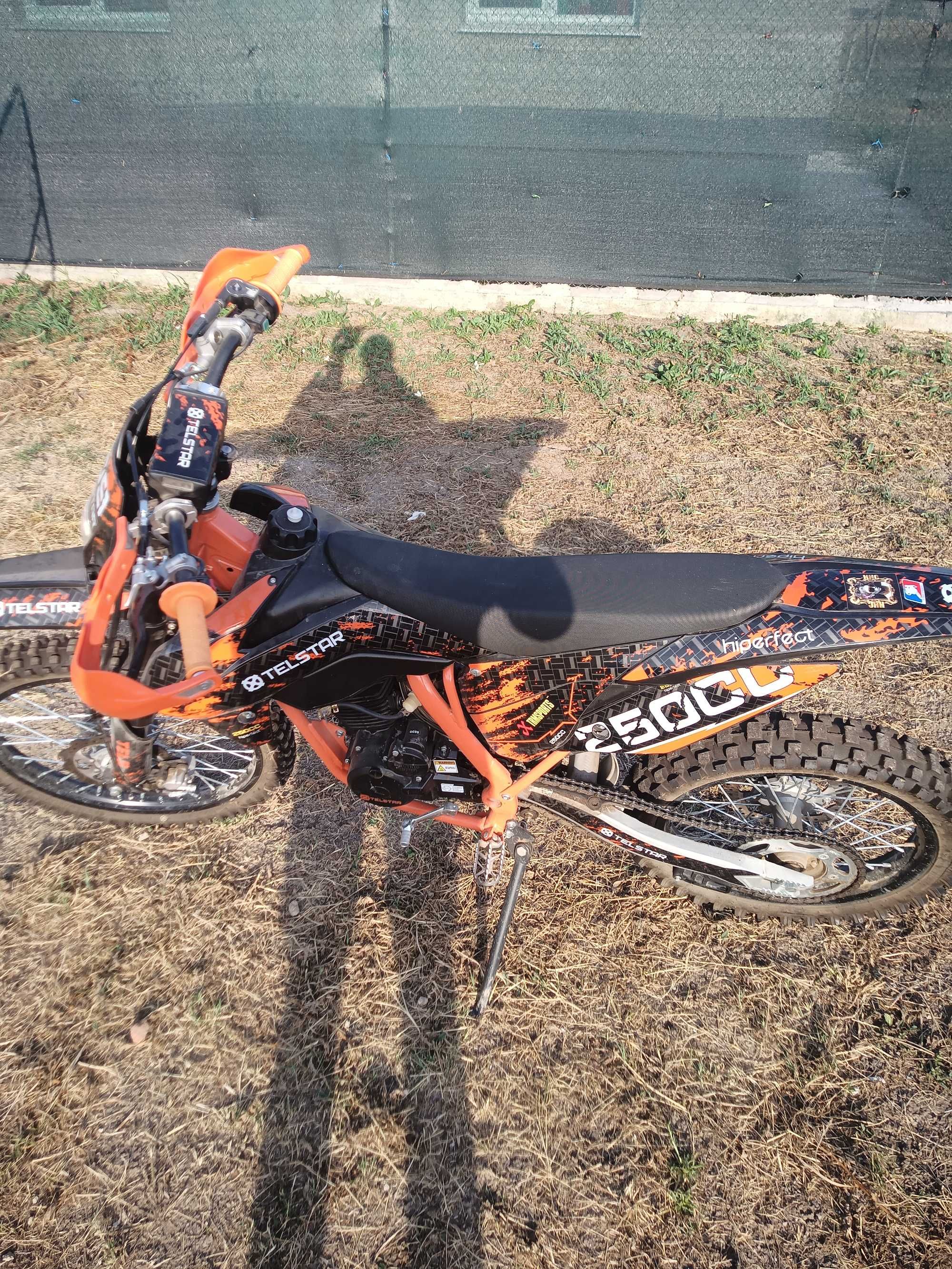 НОВ 250CC Gas TELSTAR Enduro Cross  + Подарък Каска