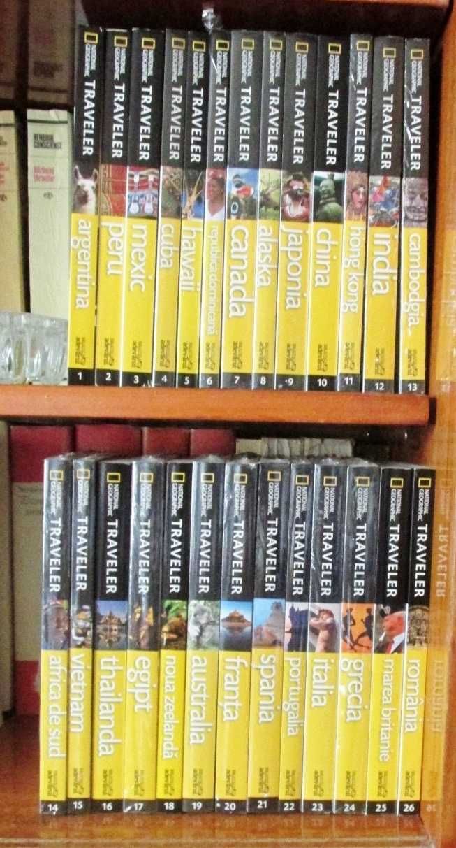 Colectia "NATIONAL GEOGRAPHIC Traveler", 26 volume (Serie completa)