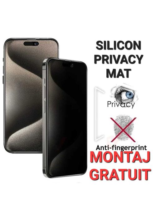 Folie Silicon Mat Privacy Google Pixel 9 Pro XL 8 7 6 5 4 10