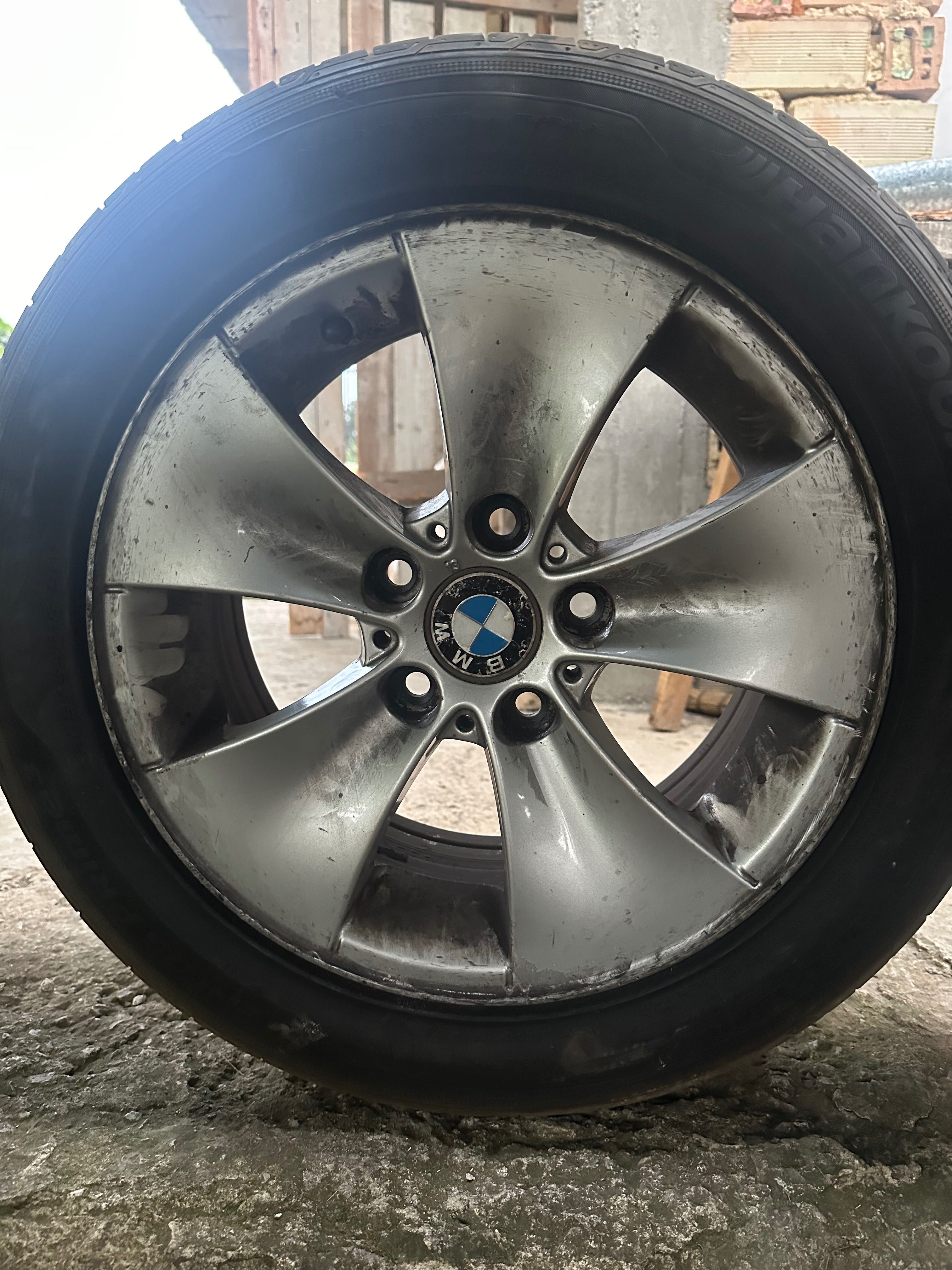 Джанти с гуми за БМВ 5х120 /205/55/R16 с летни гуми