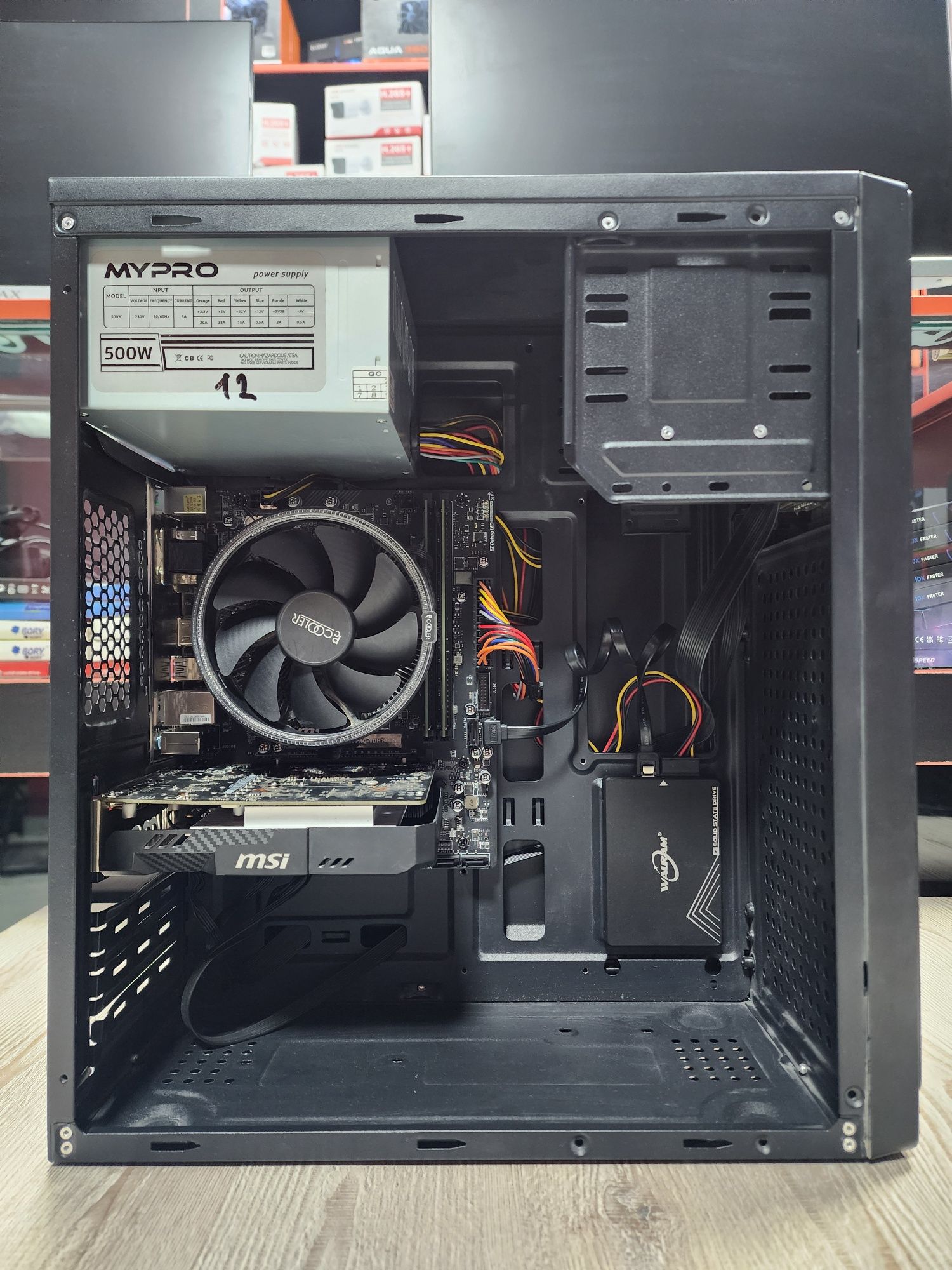 Игравой бюджетный пк, i3 9-gen + 1050ti + 16Gb