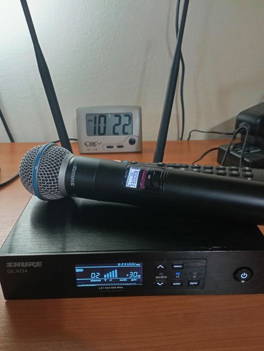 Microfon Shure Qlxd beta 58a .