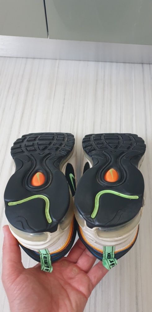 Nike Air Max 97 UK 8 US 9 Mens / 42.5/27см ОРИГИНАЛ! Мъжки Маратонки!