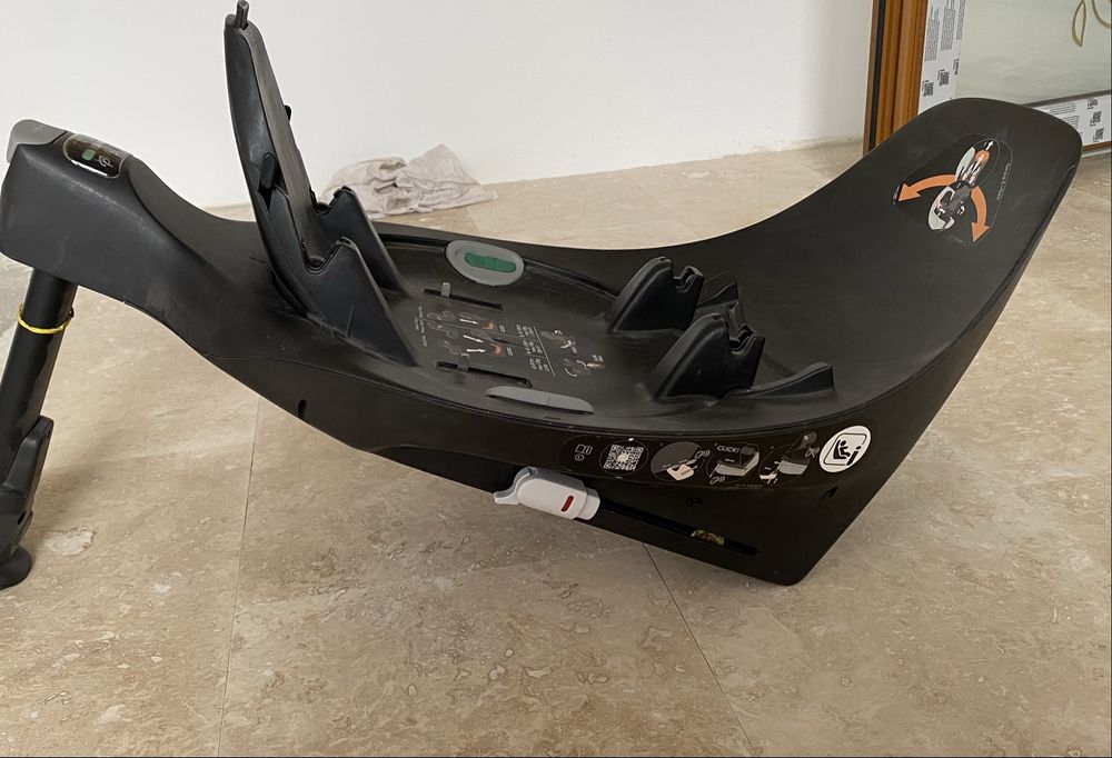 Scoica Cloud Z Platinum + Baza isofix + husa de vara