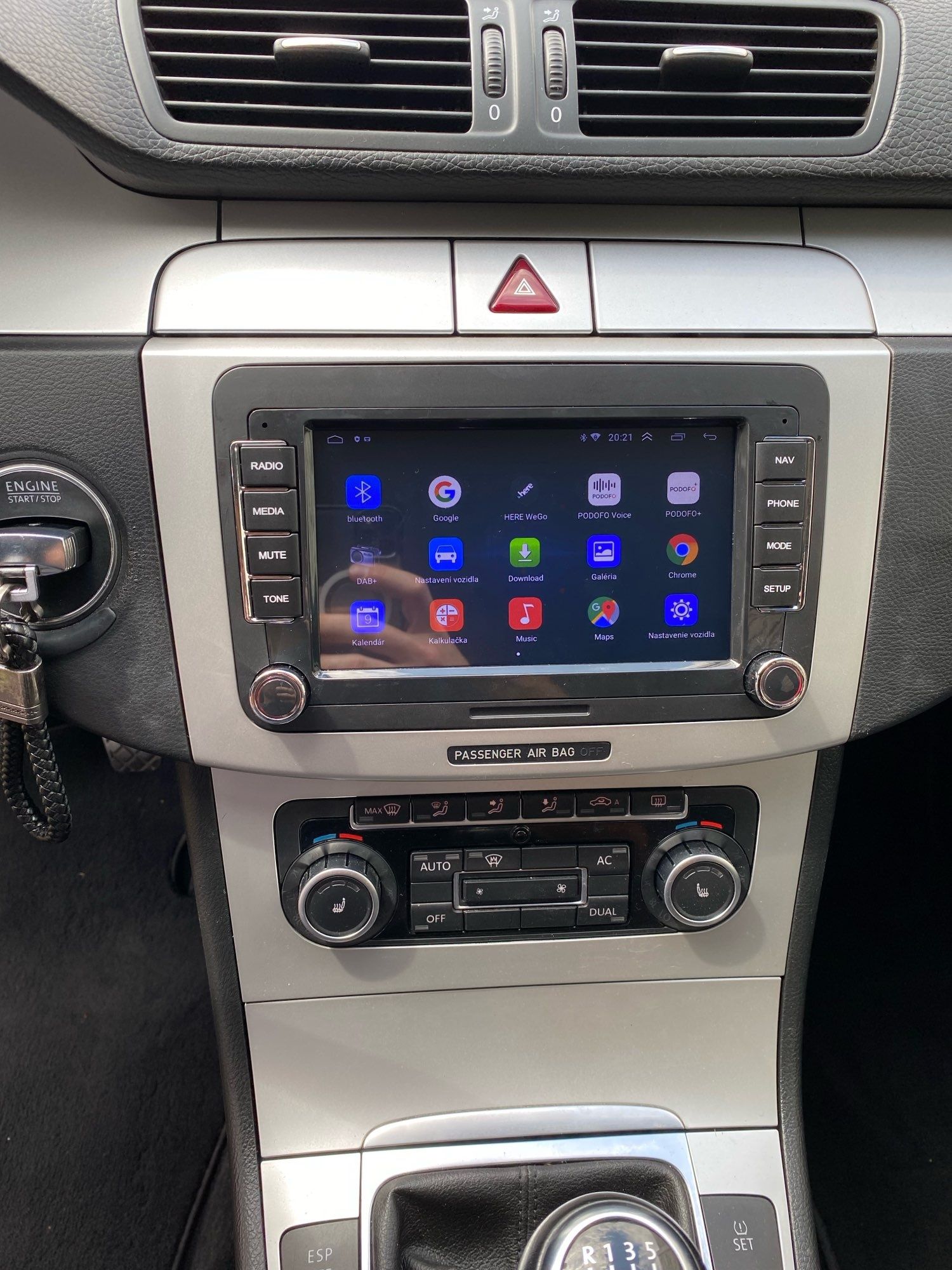 Navigatie Player Android Auto Carplay VW Skoda Seat 1/2/4GB RAM