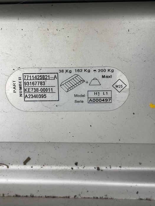 Багажник за микробус Рено Renault