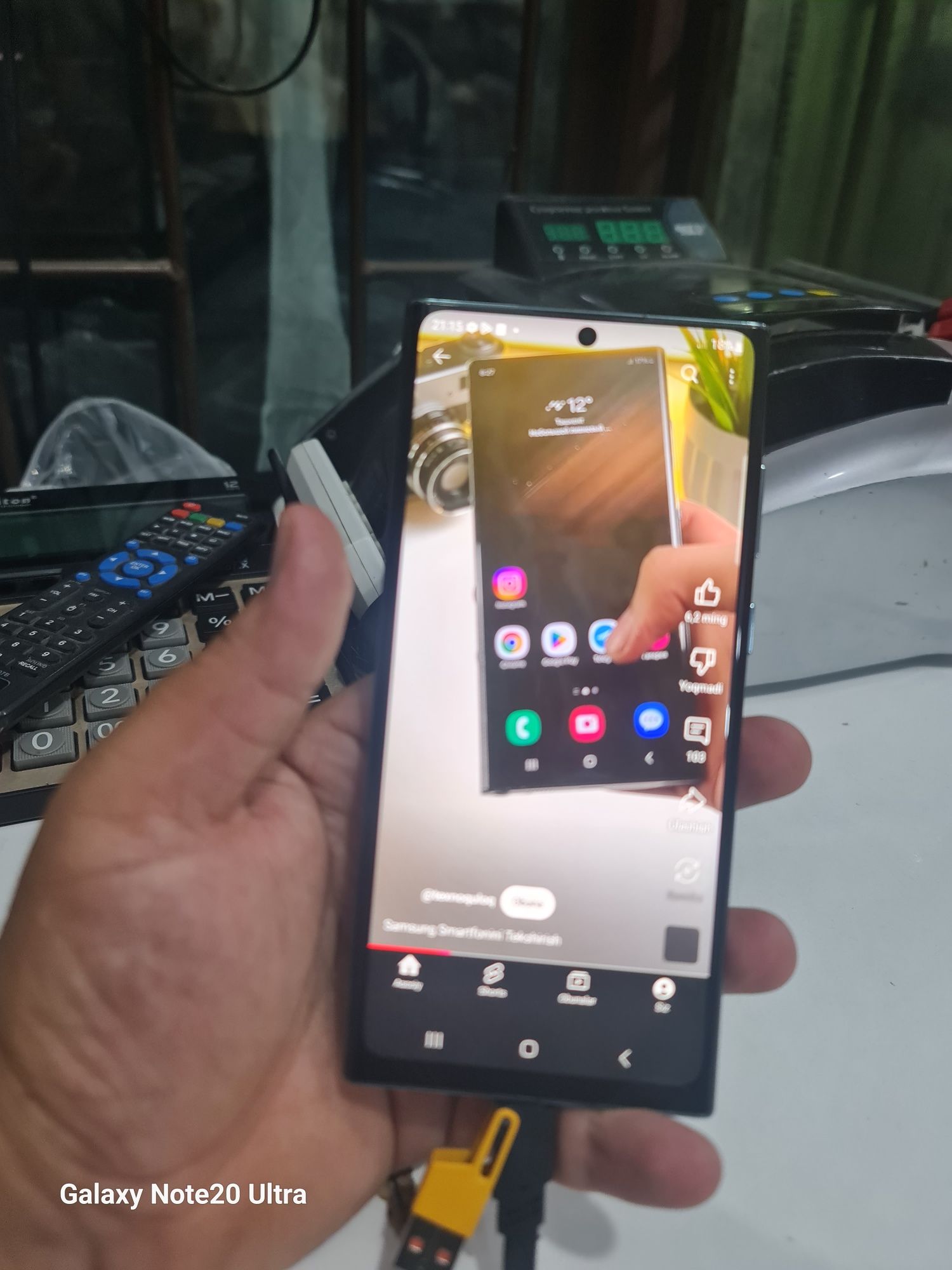 S22 ultra ekran alishgan 100$lika oledga 2 sim karta