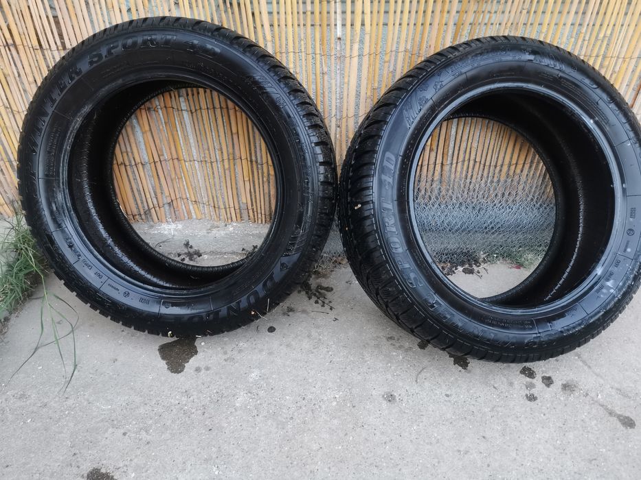 2 anvelope 225/55/17 Dunlop Winter M+S