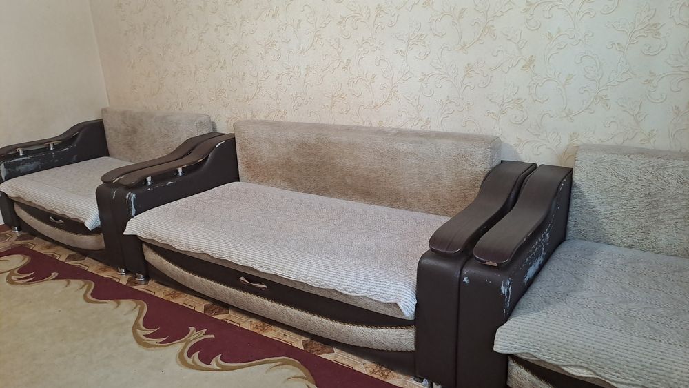 Диван 3+2+1 продается б/у