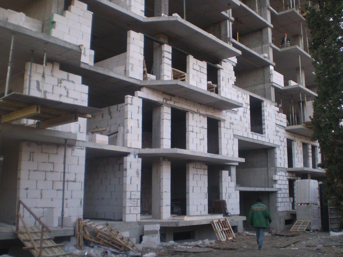 Газаблок, пенаблок гипсли