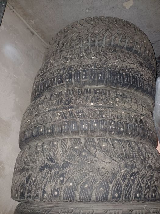Шины 195×65×15 зима шипы шипованная