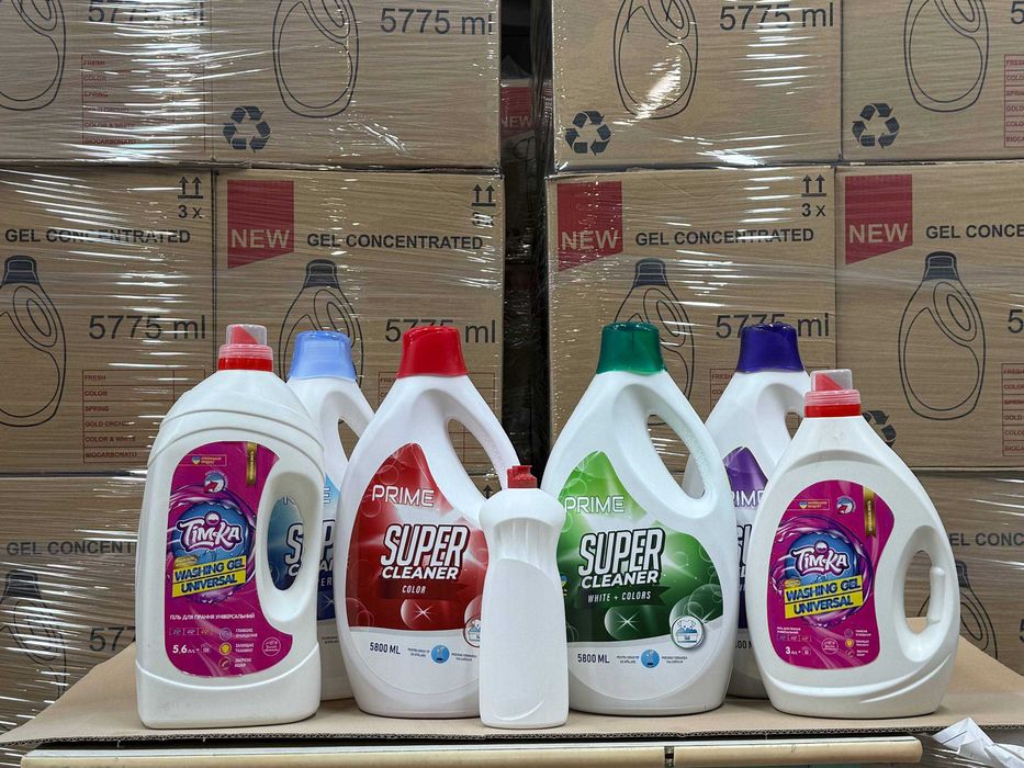 Домакински химикали от производителя. Най-добри цени! само на едро!