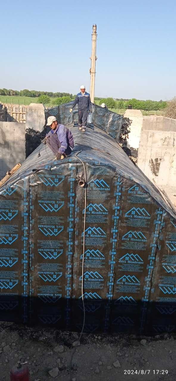 Гидроизоляционный материал BERK MEMBRANE (TM membrane) Туркмения