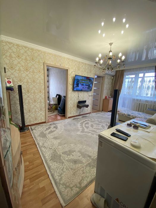 3-ком. мкр.Майкудук,  Восток-2,дом 13. Светлая и теплая. С ремонтом.