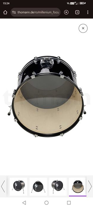 Toba mare Millenium Focus 22"x16" - aproape noua