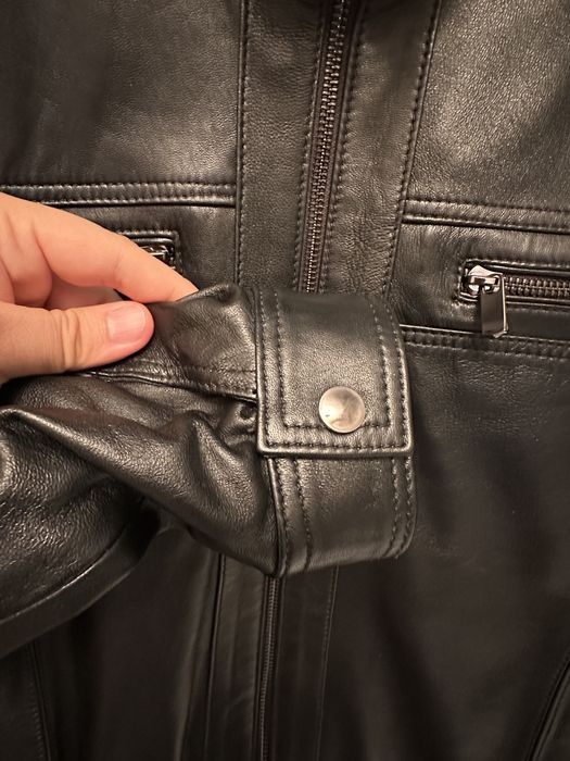 Geaca piele naturala