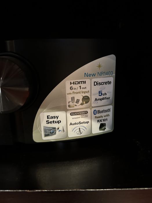 Receiver Marantz NR1403 + boxe Boston