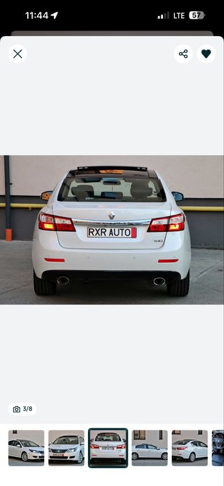 Renault Latitude -2012-Initiale Paris-Masaj-Trapa-Bose