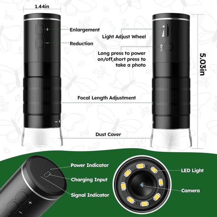 MAXLAPTER цифров микроскоп