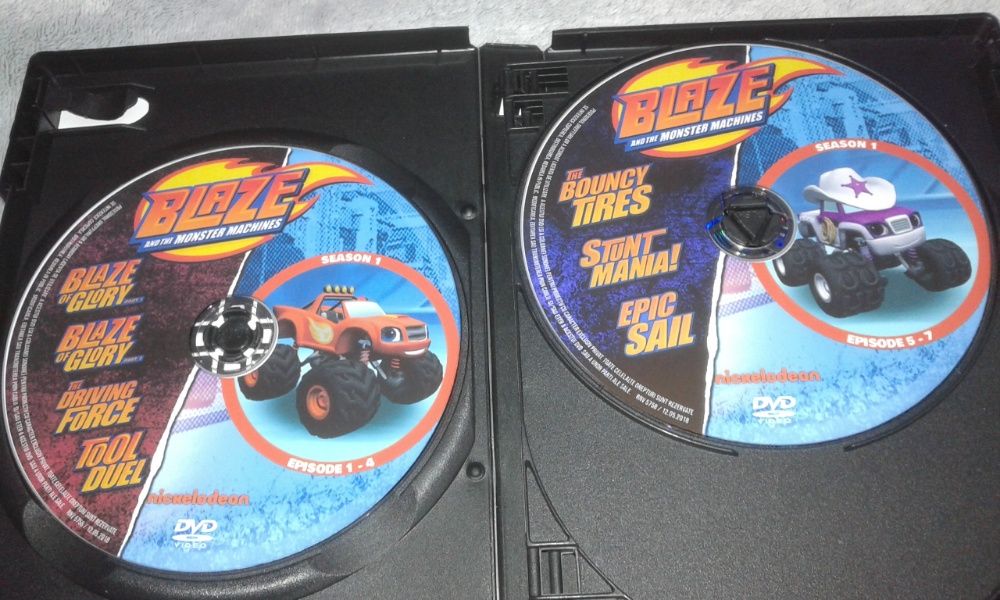 Blaze si masinile uriase - 6 DVD Educative in limba romana
