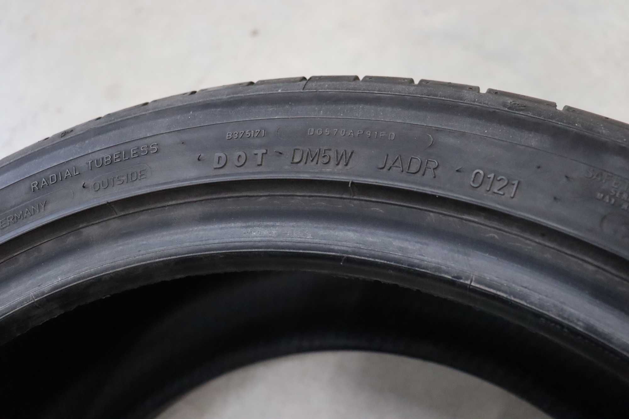 2 бр. летни гуми DUNLOP SPORT MAXX RT2 255/40 R19 Dot 21г, 6,5-7мм
